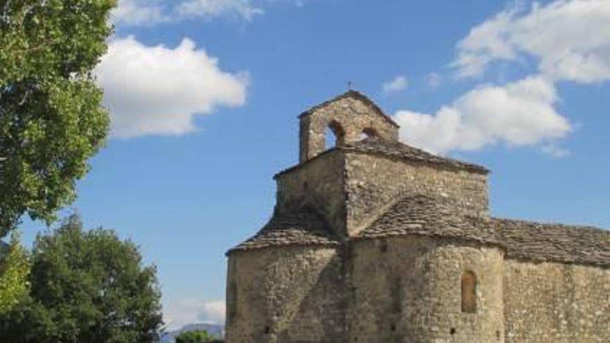 L&#039;església de Sant Serni de Caboet, que es podrà visitar aquet dissabte