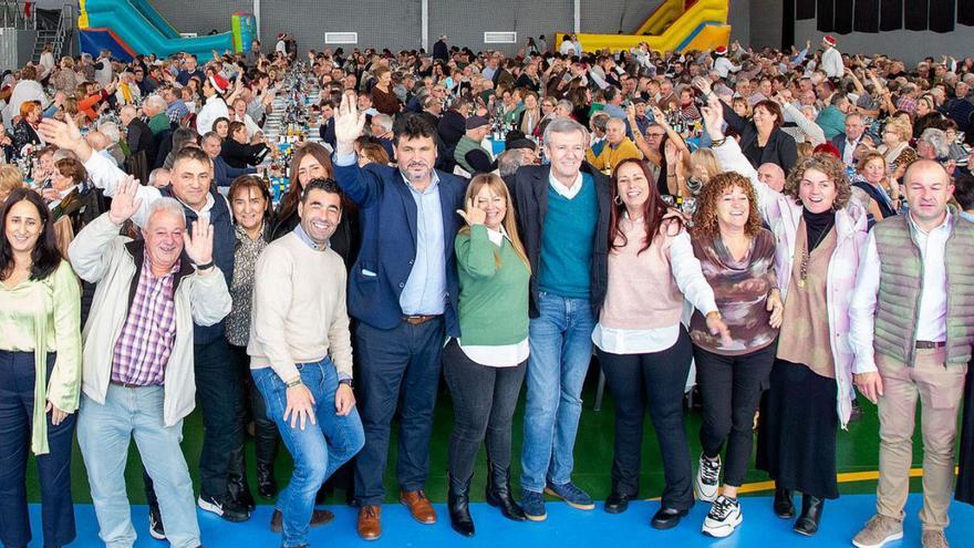 Alfonso Rueda, Carlos Viéitez, Luis López y la conselleira María Martínez Allegue, entre otros.