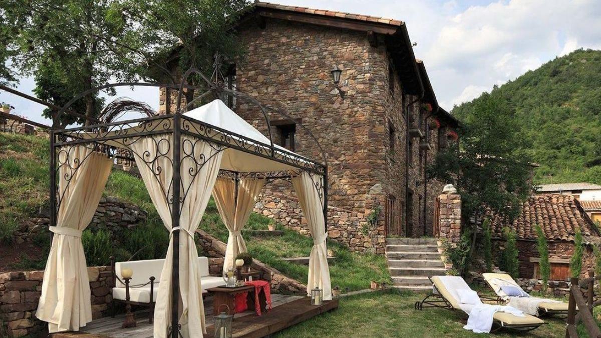 Imagen de archivo de una casa rural