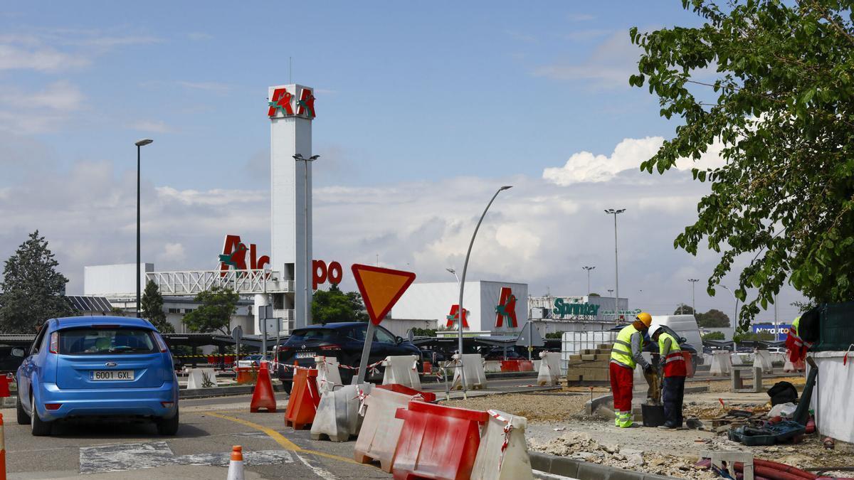 Obras en Utebo