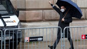 El Govern manté la seva acusació d’atemptat a l’autoritat contra un manifestant independentista