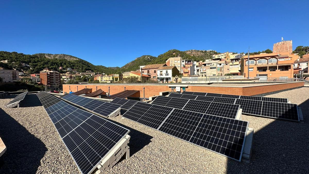 Placas solares en el CEIP Sant Josep de Serra