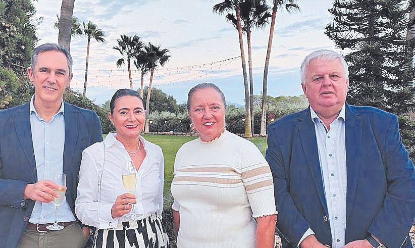 Tomás Ripoll, Ángela Escandell, María Antonia Binimelis y Rafel Roig.