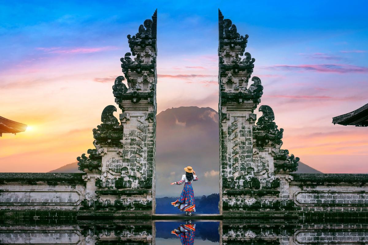 Una d ela spostales más famosas de Bali