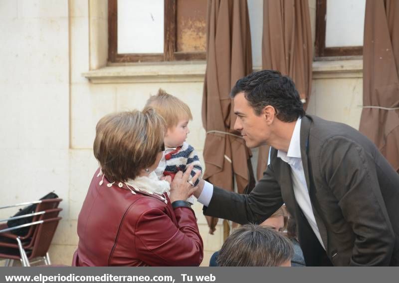 GALERÍA DE FOTOS -- Baño de masas de Pedro Sánchez en Castellón