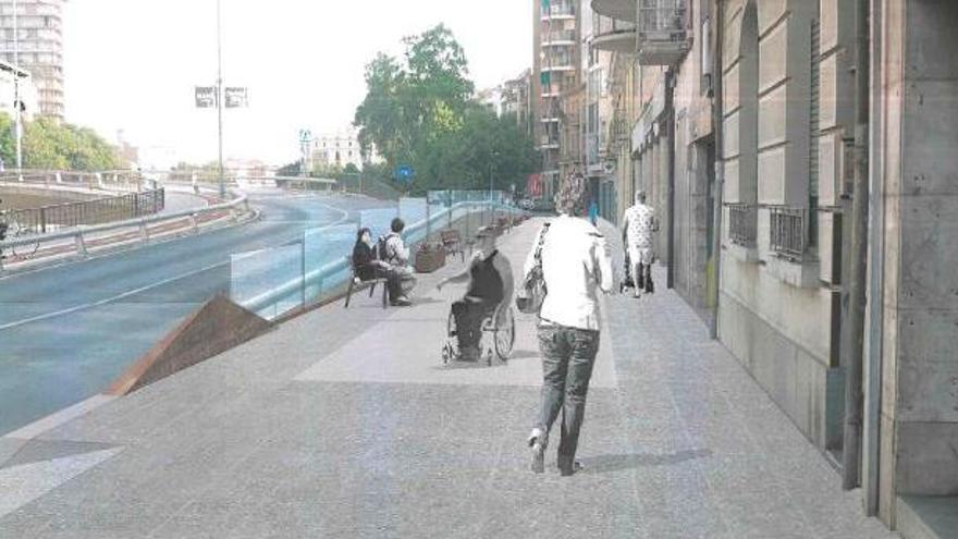 Girona estudia fer un canvi radical a l&#039;accés al pont de l&#039;Areny pel carrer del Carme