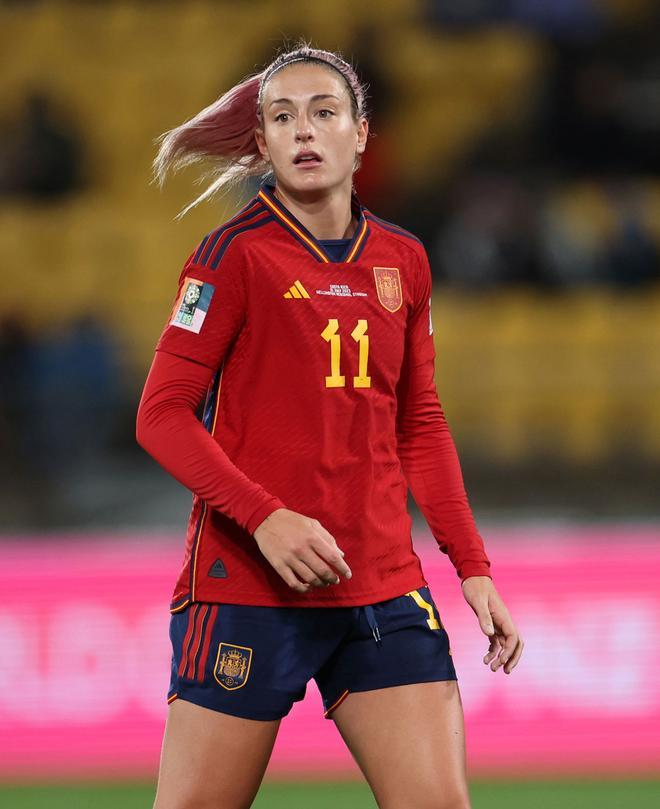 Alexia Putellas en el partido de España contra Costa Rica en el Mundial de Fútbol Femenino 2023