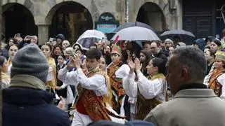 Entroido en Santiago: reina el color en el concurso de disfraces