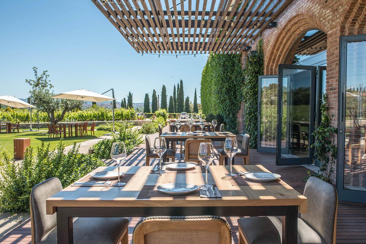 El Jardín Restaurante El Celleret, un espacio enogastronómico de Familia Torres