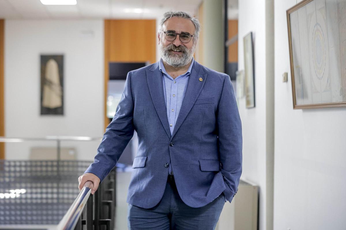 Mateu Oliver, decano del Colegio de Ingenieros Industriales de Baleares.