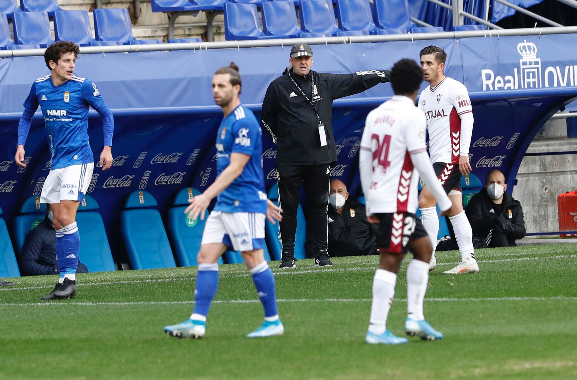 Real Oviedo - Albacete, en imágenes