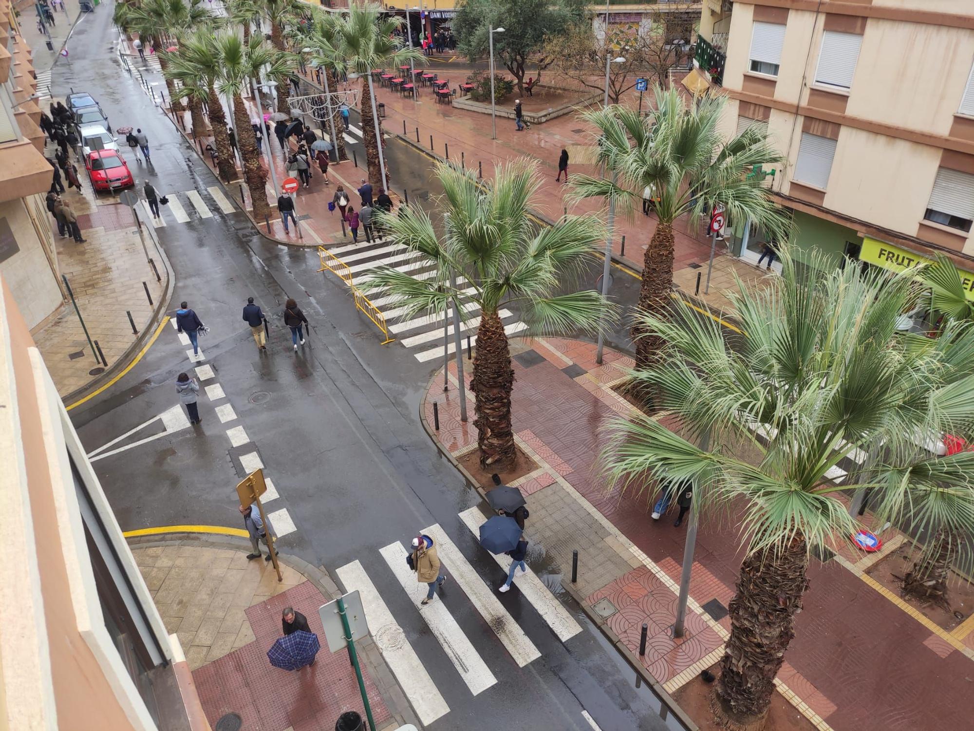 Lluvia en Castelló
