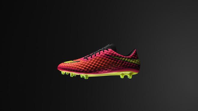 Botas Nike Hypervenom que lucirá Neymar en el Mundial