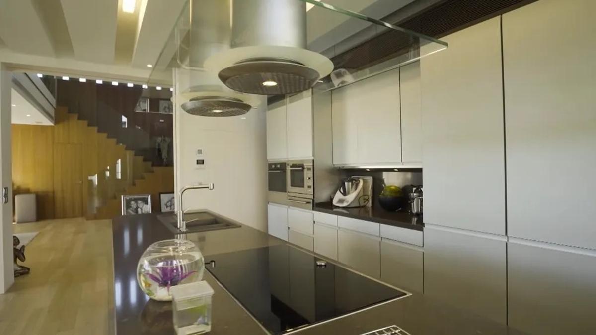 La cocina de la casa de Joaquín.