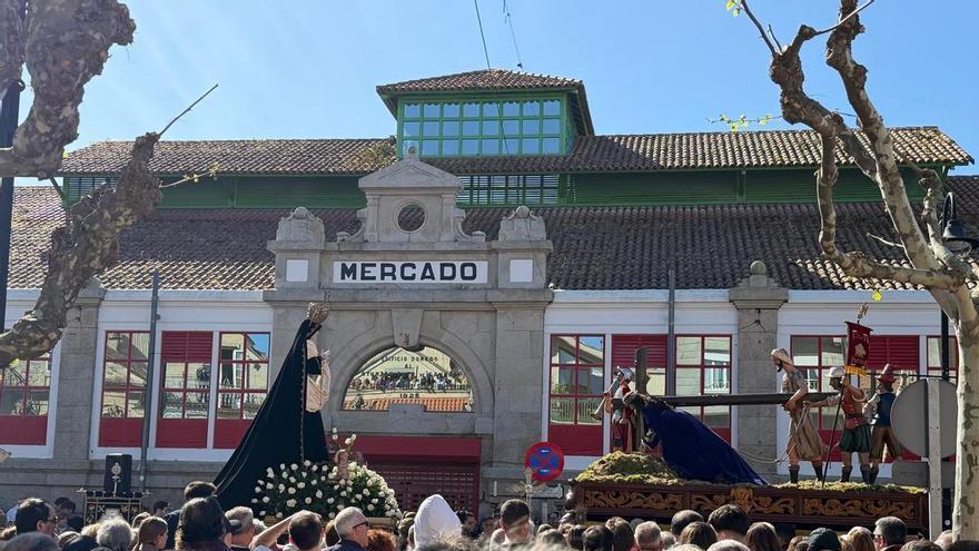 Viernes Santo en Cangas. El Santo Encuentro