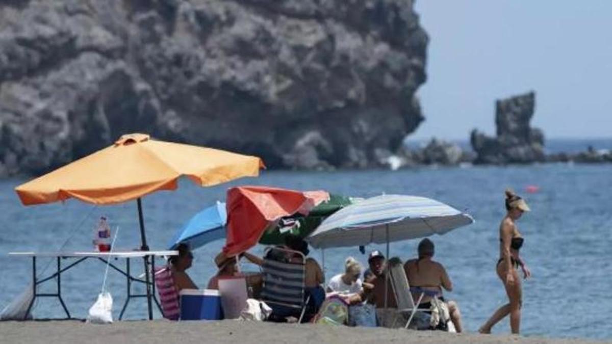 La platja de Gran Tarajal, a Fuerteventura, en una imatge d'arxiu