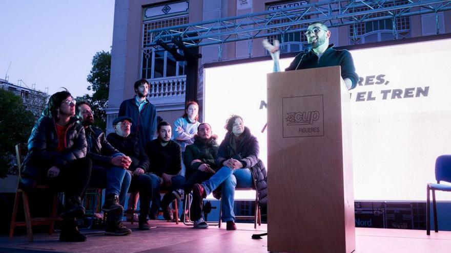 La CUP presenta llista a Figueres amb l’objectiu que «no perdem el tren»