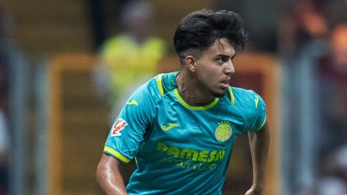 Ilias Akhomach, durante el amistoso del Villarreal ante el Galatasaray.