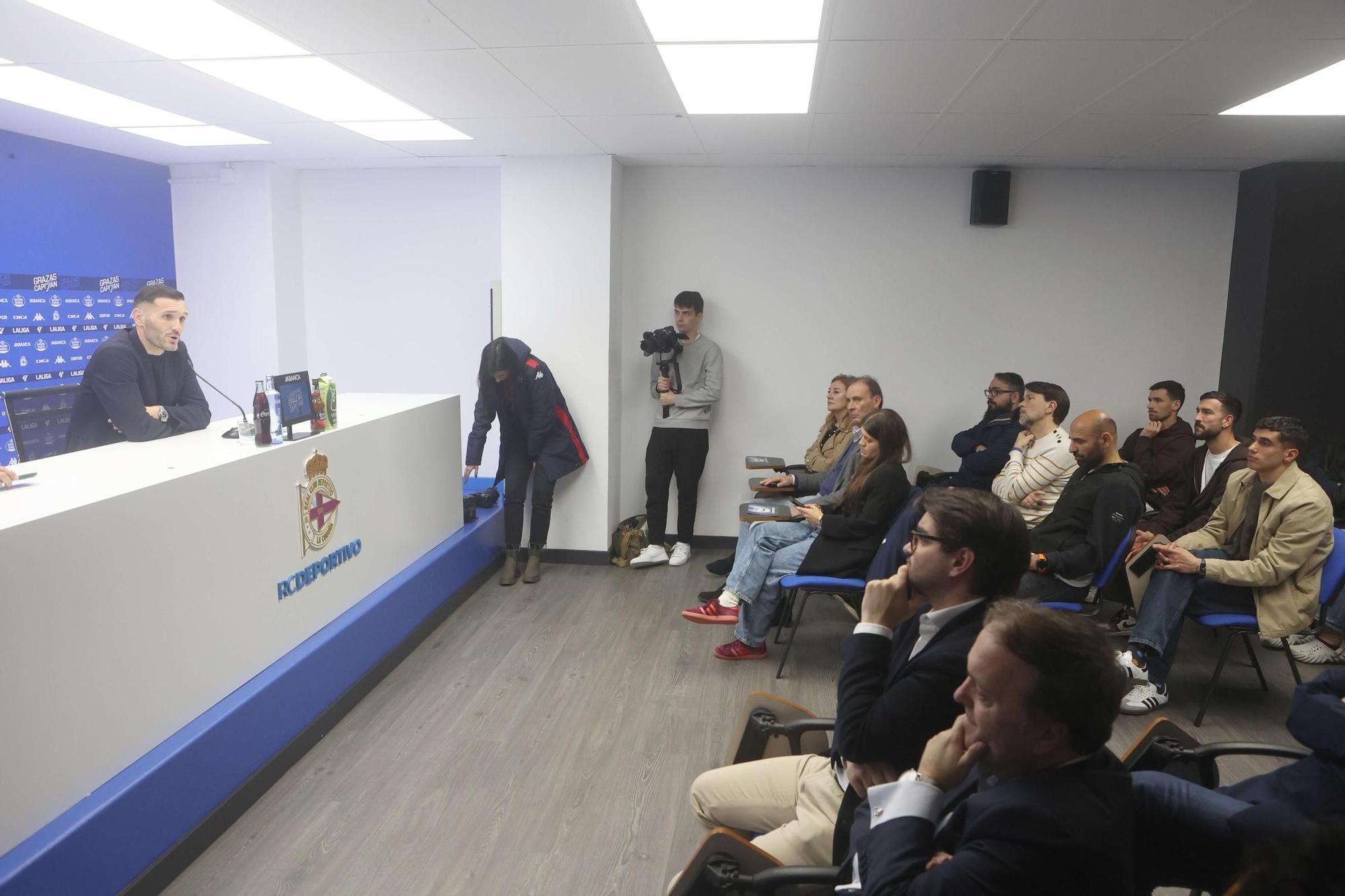 Lucas Pérez se despide del Deportivo