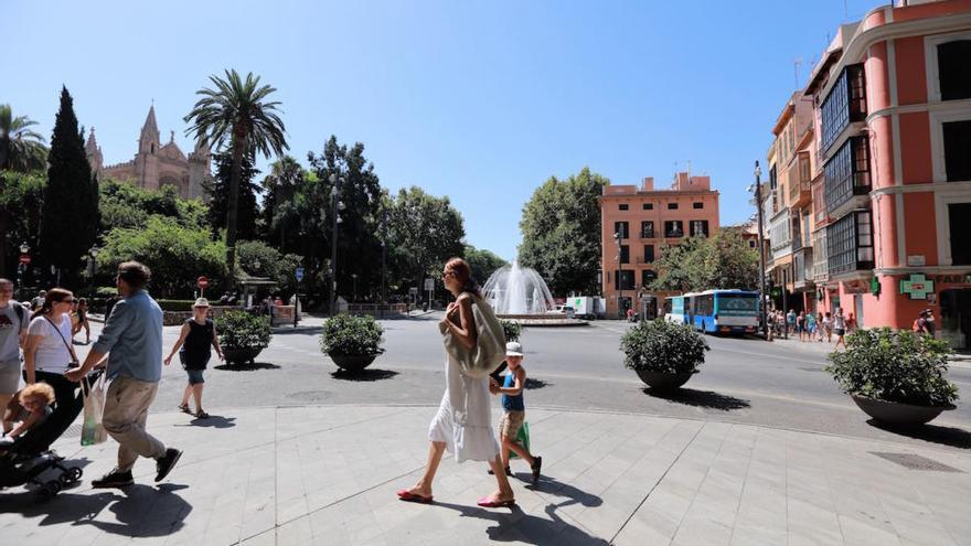 Medidas de seguridad en Palma tras los atentados en Barcelona