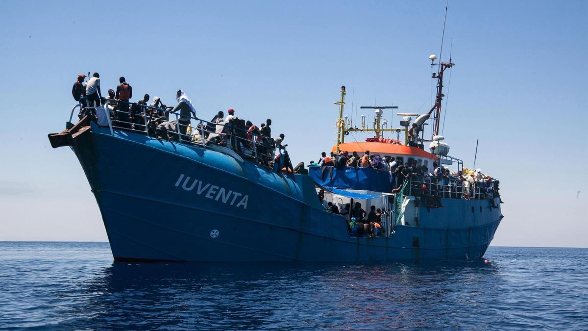 El barco de rescates 'Iuventa'.