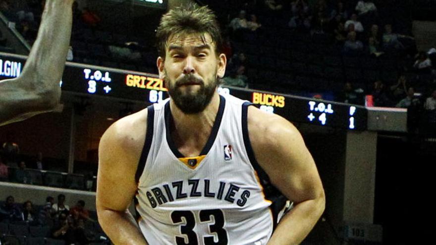 Marc Gasol, pívot de los Memphis Grizzlies.