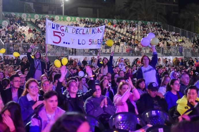 10-02-2020 LAS PALMAS DE GRAN CANARIA. Las Declaradas. Primera fase del concurso de murgas  | 10/02/2020 | Fotógrafo: Andrés Cruz