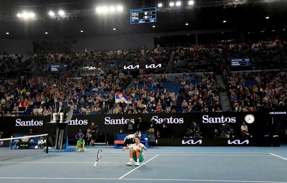 Final del Open de Australia: Djokovic - Medvedev