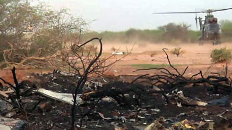 Varios testigos describen el &quot;horror&quot; del lugar del accidente aéreo en Mali