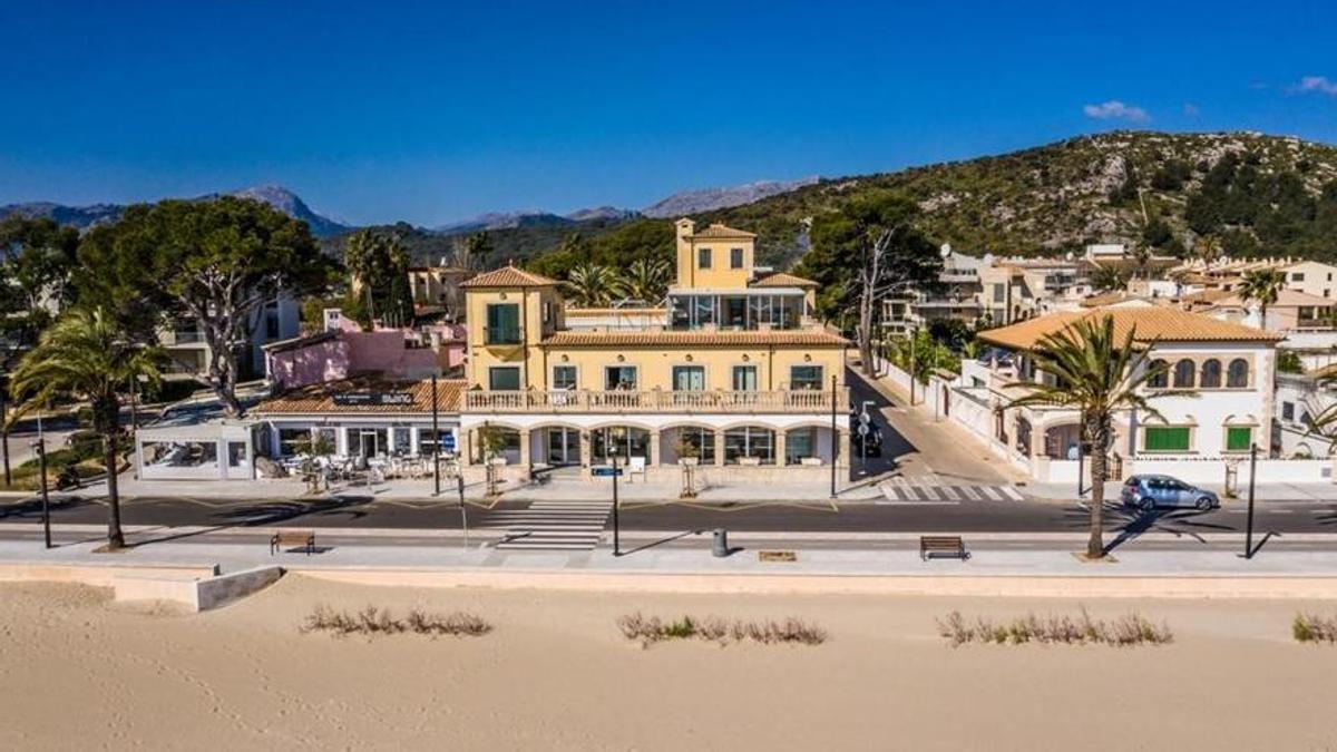 Imagen del hotel Galeón, ubicado en la primera línea del Port de Pollença.