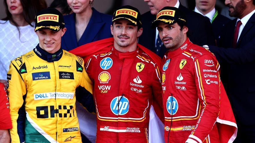 Leclerc triunfa al fin en Mónaco