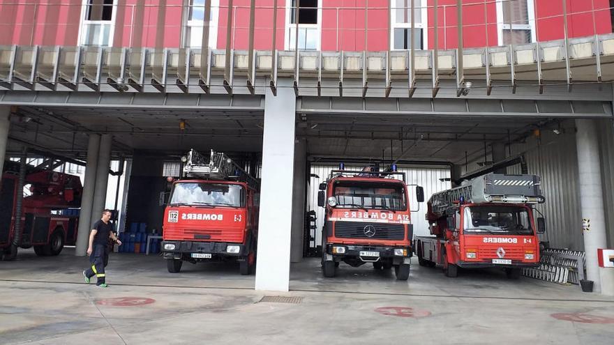 Sofocan un fuego en una lavandería de un hotel de Palma