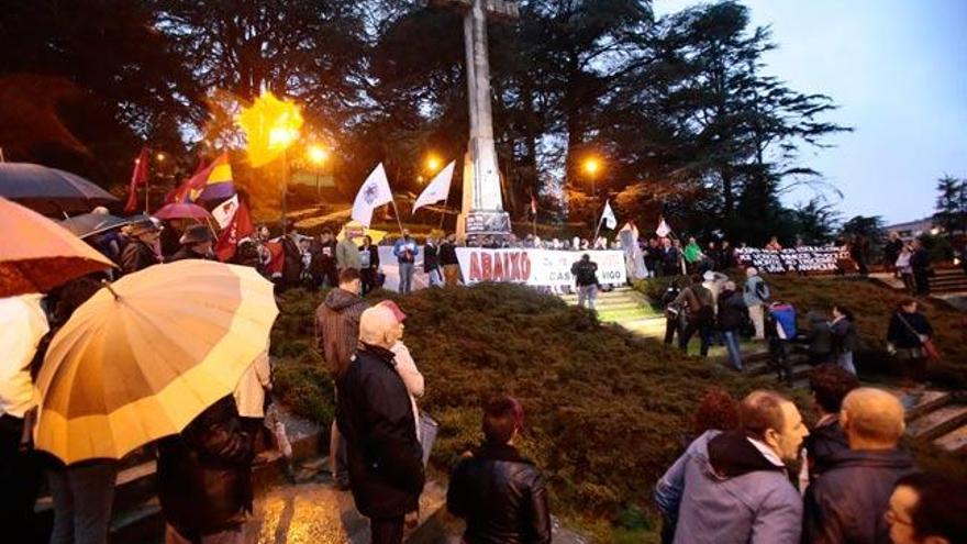 La movilización desafió a la lluvia // ADRIÁN IRAGO