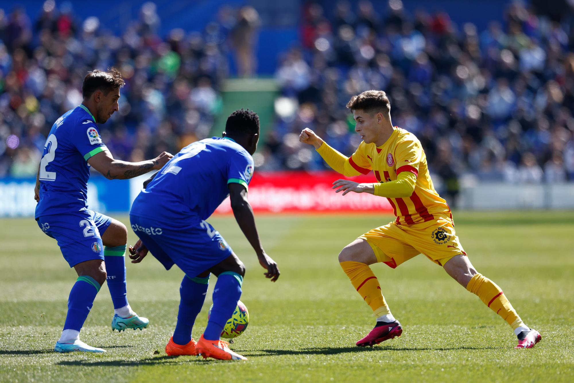 Getafe-Girona, en imatges