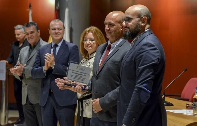 01/12/2017 LAS PALMAS DE GRAN CANARIA. Acto de honores y distinciones de la agrupación.de Protección Civil Ayto. Las Palmas de Gran Canaria. FOTO: J. PÉREZ CURBELO