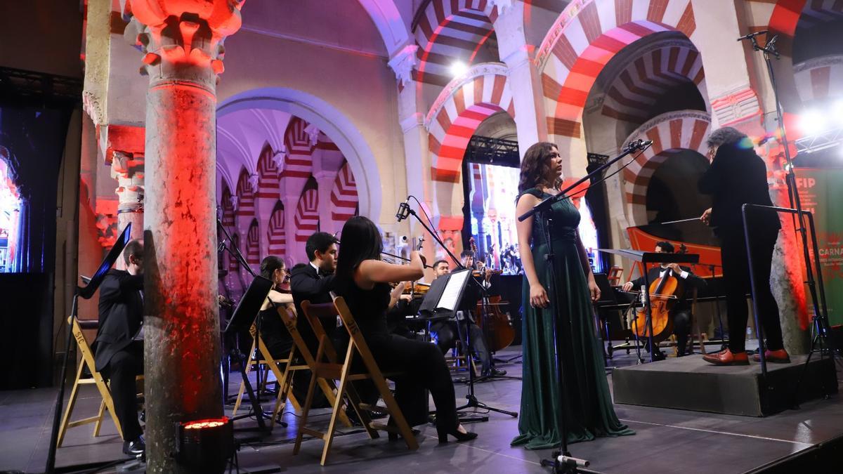 Concierto de clausura del Festival de Piano Guadalquivir, este domingo, en la Mezquita.