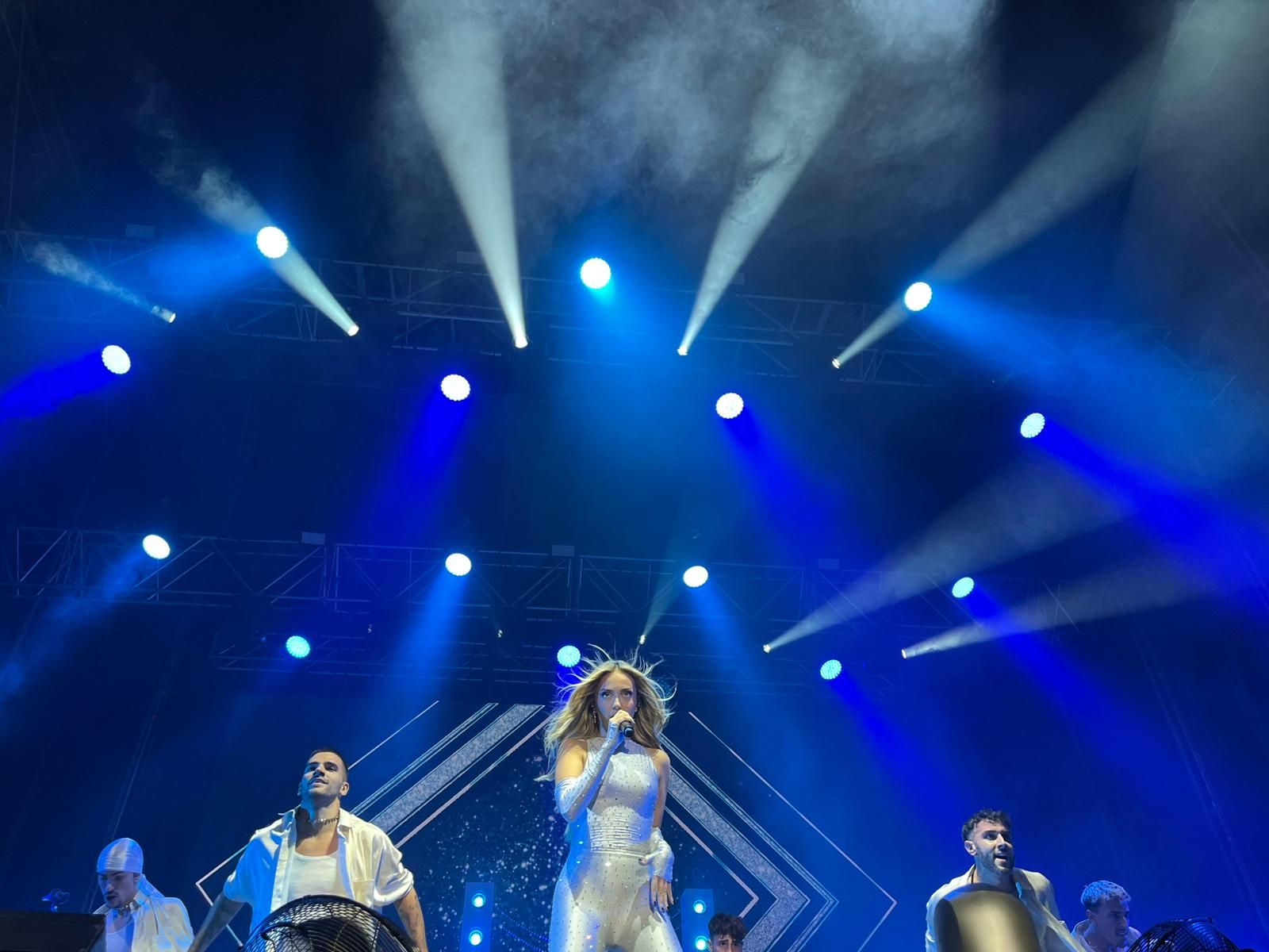 El concierto de Ana Mena en La Malagueta, en imágenes