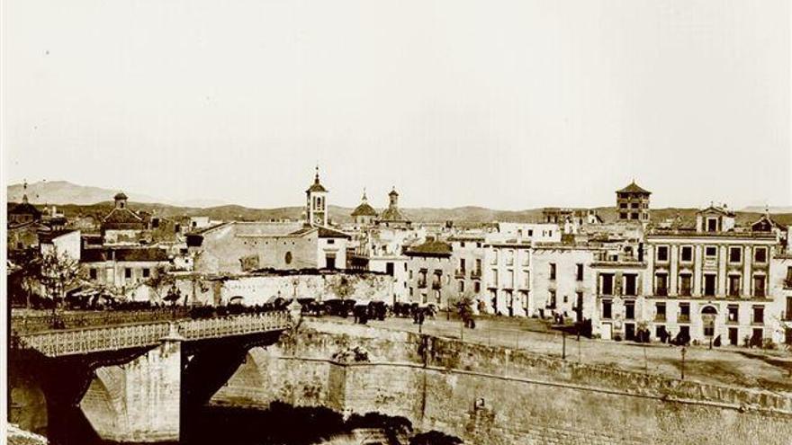 Vista del río a finales del siglo XIX.