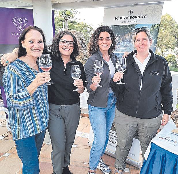 Ana Herráez, Zulma Galán, Elena Rivas y Alexandra Kamp.