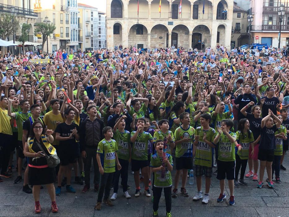 Zamora celebra el ascenso del MMT Seguros