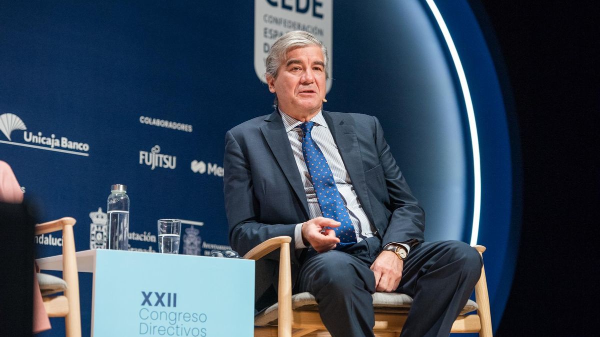 Francisco Reynés, presidente de Naturgy, en el XXII congreso de directivos CEDE.