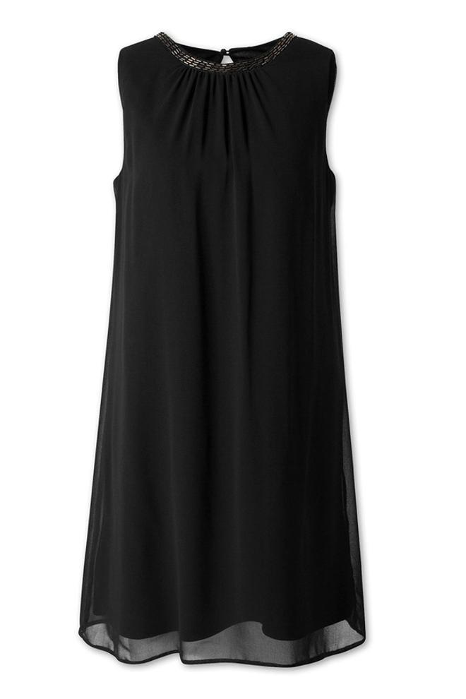 Vestidos de invitada por menos de 50 euros: mini negro, de C&A