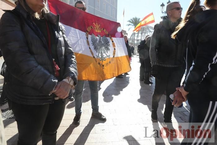 Concentración 'España existe' en Cartagena