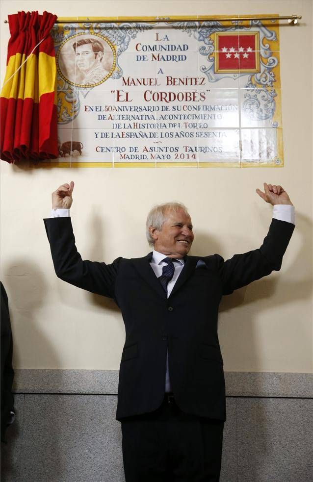 Homenaje a El Cordobés en Las Ventas