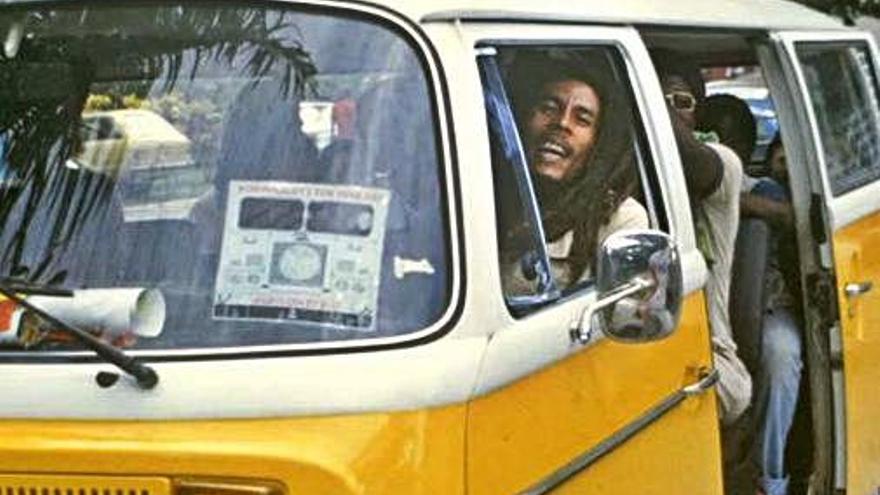 Bob Marley en una escena del documental.