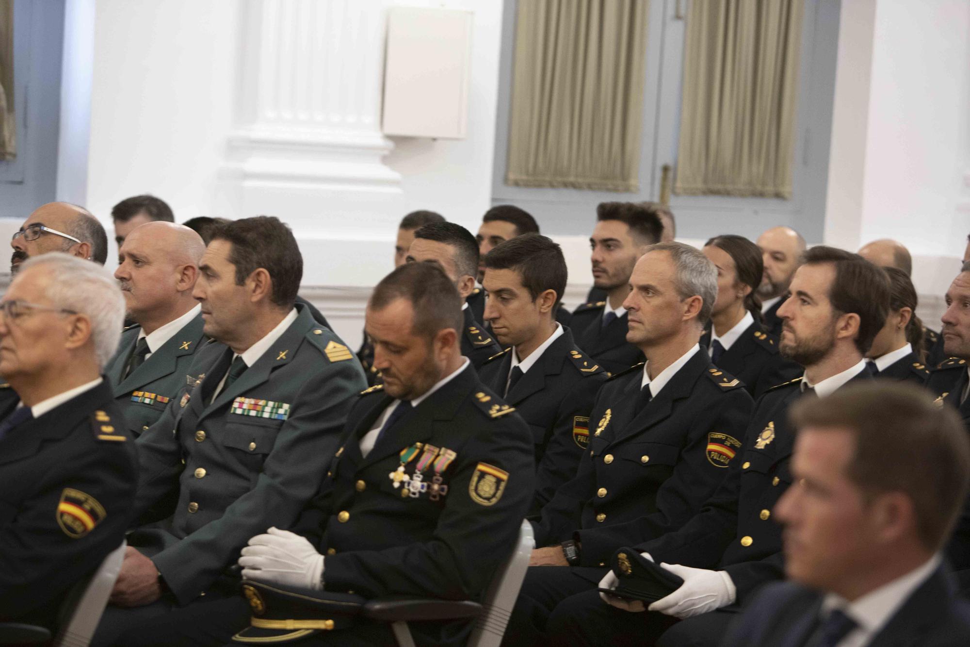 La Policía Nacional celebra en Xàtiva el acto tradicional de los santos custodios