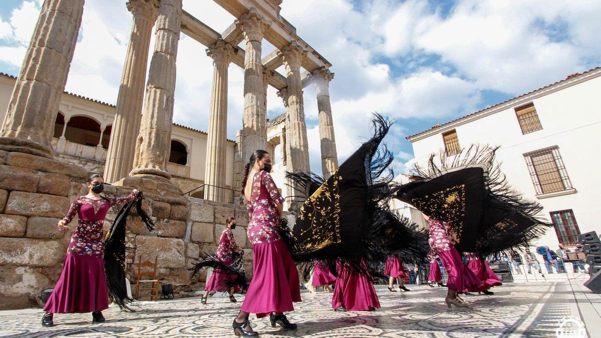 Celebración del Día de la Danza en el Templo de Diana, en una edición anterior.