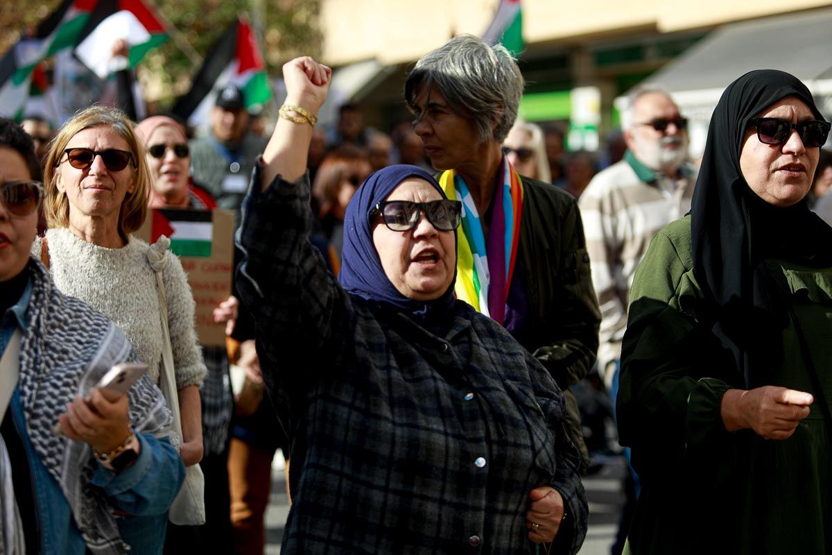 Todas las imágenes de la manifestación por Palestina en Ibiza