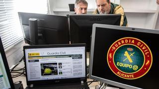 Las investigaciones del Equipo @ de la Guardia Civil en 2022: estafas de 2,5 millones en internet