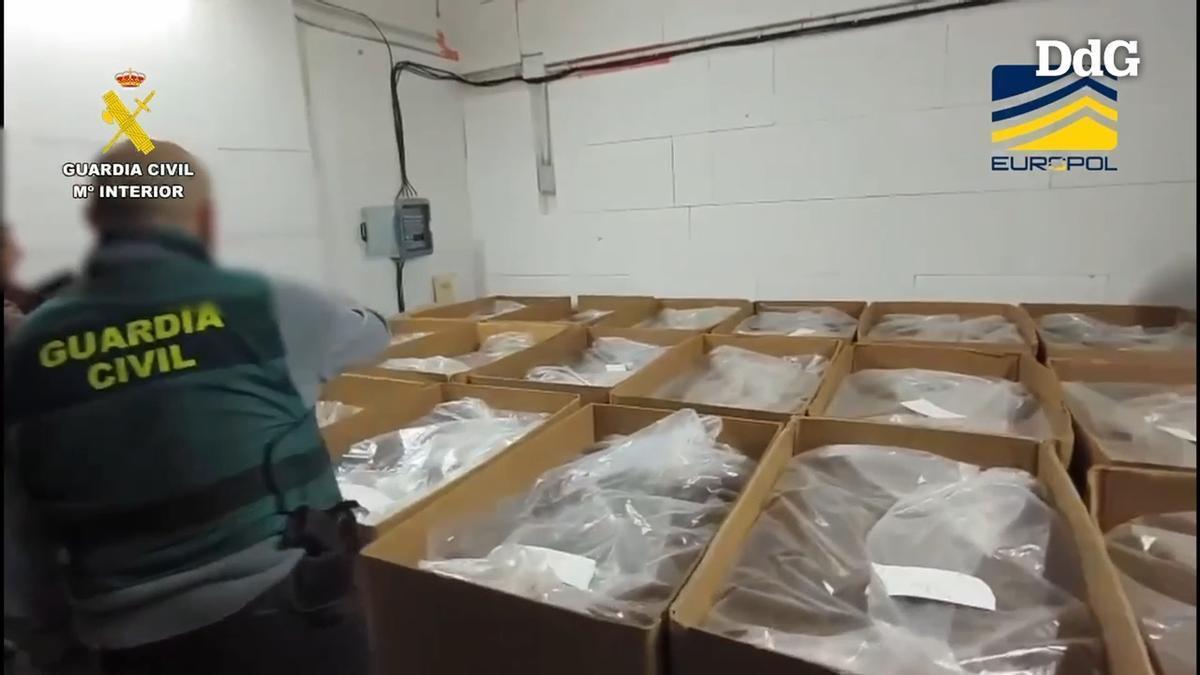 Intervenen més de 100 tones de tabac falsificat produït a Catalunya